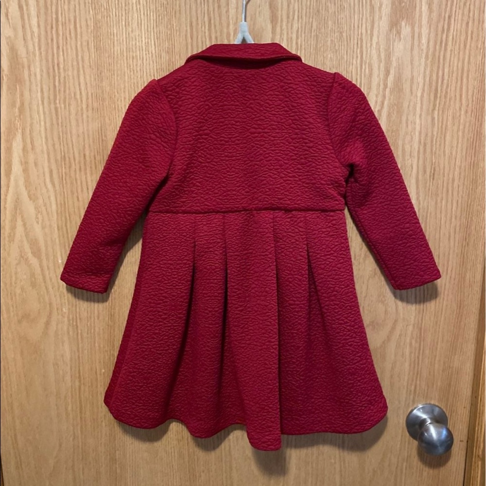 Burgundy Coat/ Outwear